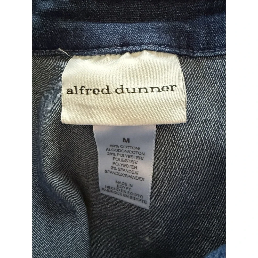 Alfred Dunner‎ Denim Jacket Size Medium,NWOT